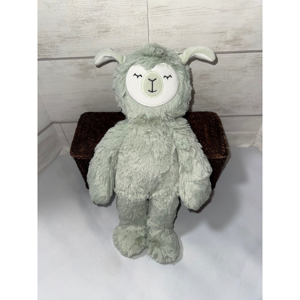 Slumberkins Alpaca Snuggler Sage Green Plush Stuffed Animal Toy Soothing Cuddle